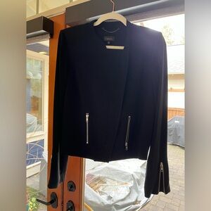 Babaton Black Moto with Zipper Accents